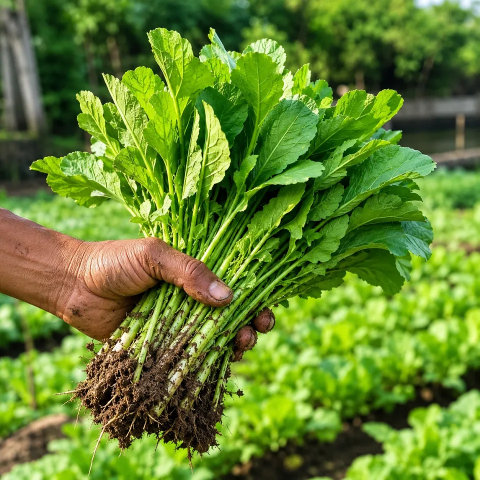 Vườn rau của Phạm Quốc Mạnh
